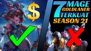 7 MAGE INI LEBIH KUAT KALO DITARO DI GOLD LANE/SIDELANE | Mobile Legends