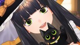 [แสดงโมเดล live2d] แม่มดแมวดำยืน