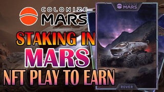 COLONIZE MARS | NFT PLAY TO EARN | STAKING