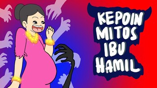 Jangan TERTAWA Dan MENANGIS Di MALAM HARI 😱 Mitos IBU HAMIL  BIKIN MERINDING 😱-Kartun Indonesia