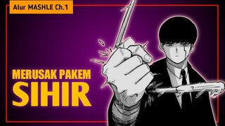 Mengalahkan Sihir dengan Otot | Alur Cerita dan Pembahasan Manga Mashle: Magic and Muscles Ch. 1