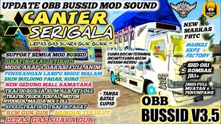 UPDATE OBB MOD SOUND CANTER SERIGALA BUSSID V3.5 | LEPAS GAS SUARA GUK GUK | BUS SIMULATOR INDONESIA