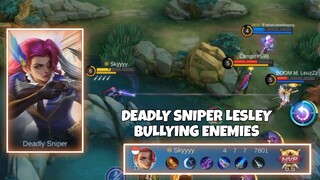 DEADLY SNIPER REVAMP LESLEY BULLYING ENEMIES - Raymarcc