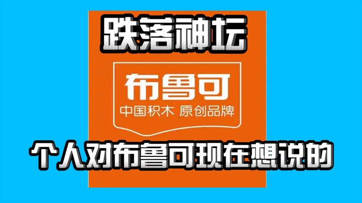 以前射出的子弹现在终于正中眉心，关于一些个人与布鲁可相关的想法
