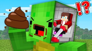 JJ CONTROLS Mikey's MIND in Minecraft (Maizen Mizen Mazien)