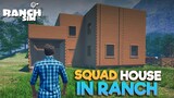 WE MADE PUBG MOBILE "SQUAD HOUSE" IN RANCH SIMULATOR!