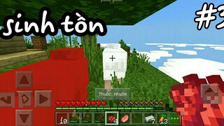 Sinh tồn trên đảo bay tập 3 - Minecraft Pe