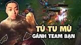 FUNKYM LOL | TÚ TU MÙ GÁNH TEAM BẠN CỰC MẠNH