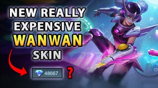 This New Expensive Wanwan Skin It's Pretty Nice | Mobile Legends