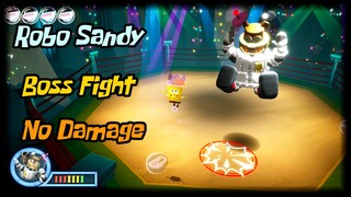 SpongeBob Battle for Bikini Bottom Rehydrated - Robo Sandy Boss Fight (No Damage)