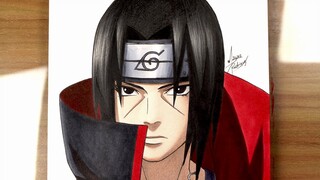 Como Desenhar UCHIHA ITACHI [Naruto]