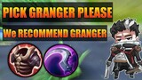 THIS VIDEO WILL MAKE YOU WANT A GRANGER ON YOUR TEAM! GRANGER HYPER CARRY MONTAGE - AkoBida MLBB