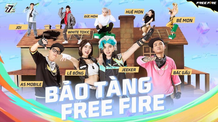 Bảo tàng Free Fire - @ASMobile cắm cờ khiêu khích @bacgau2073, @WhiteToxic227 đọ sắc cùng Lê Bống