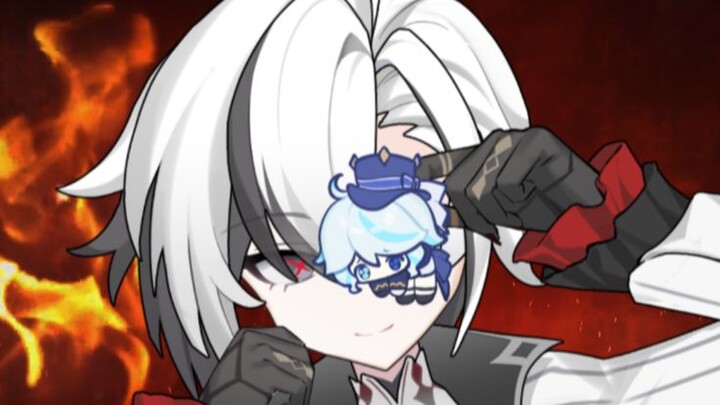 [Alechino/Genshin Impact meme] Don’t even think about escaping from my palm~