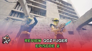 Debut Gozyu Leon dan Gozyu Tyranno | Review  Gozyuger Eps. 2