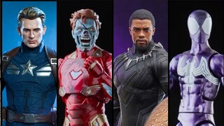 [สินค้าใหม่ Niu Si Vol.61] Wash! Hot Toys Shuffle Stealth Captain America Black Panther Transformers