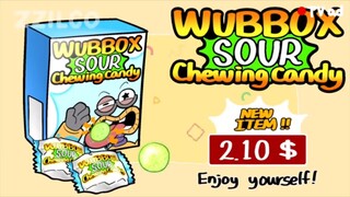 Wubbox Sour Chewing Candy