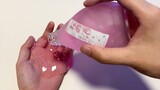 [DIY]Bersenang-senang dengan slime merah muda 'Cherry wine'