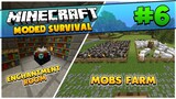 ENCHANTMENT AND MOBS FARM - Minecraft: Modded Survival Part - 6 (Filipino/Tagalog)