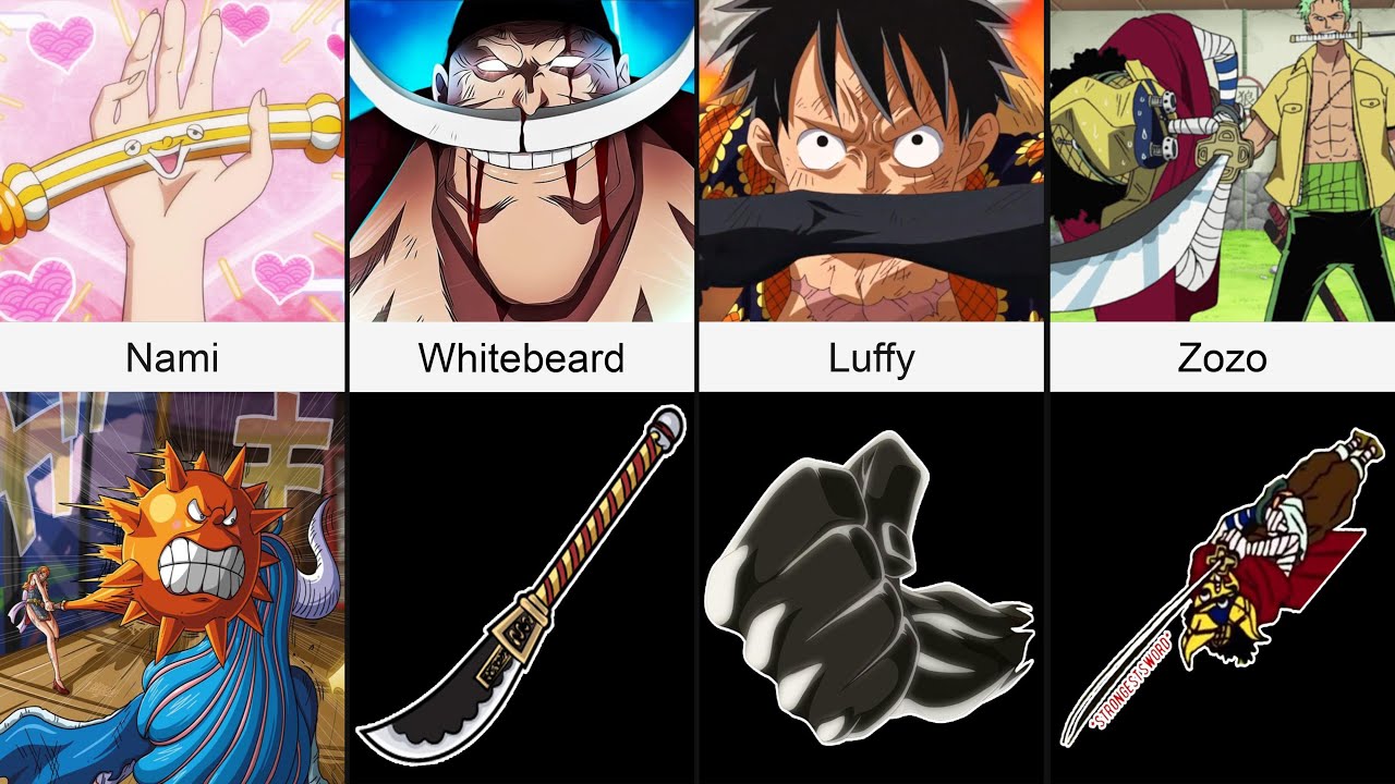 Age of One Piece Characters - BiliBili