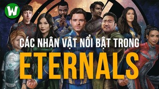 Các Nhân Vật Nổi Bật Trong ETERNALS