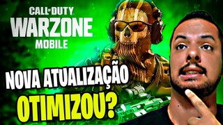 OTIMIZOU NOVA ATUALIZAÇÃO DO WARZONE MOBILE NOVIDADES #codashop