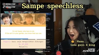 Reaksi Nastasia Adeline Liat Ai 4 King 🤣🤣 | ci adel sampe speechles