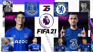 เอฟเวอร์ตัน🍬🔵 ปะทะ เชลซี🦁🔵 | FIFA 21 | พรีเมียร์ลีก[นัดที่ 12] | ไค ฮาแวทซ์👍