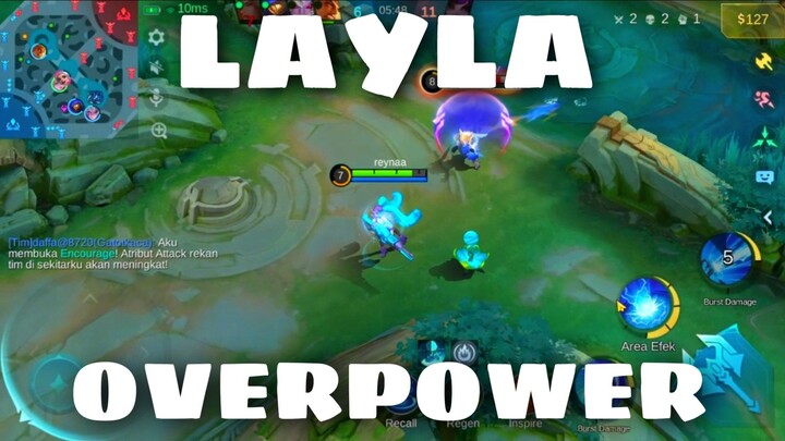 LAYLA OVERPOWER DAMAGE ☠️☠️☠️☠️