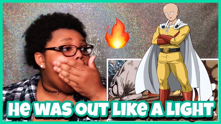 REACTION :Top 10 One Punch Man Moments ‼️‼️