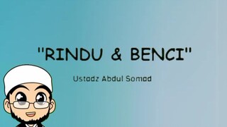 benci dan rindu