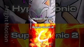 Hyper Sonic Vs Super Sonic 2