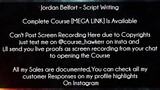 Jordan Belfort Course Script Writing Download