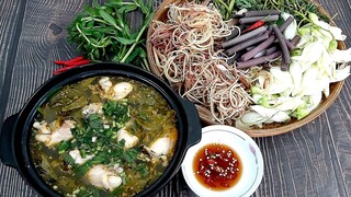 Cách làm món Lẩu Ếch Lá Giang thơm ngon không bị tanh cả nhà đều mê của Hồng Thanh Food