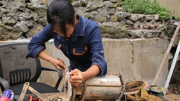 Seorang penggemar di lokasi konstruksi Guangdong mengirimkan pompa air tiga fase dari jarak lebih da