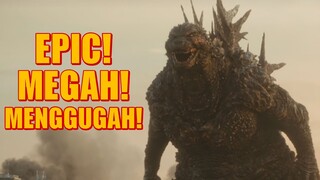 Review GODZILLA MINUS ONE, Film Monster Seru yang Bikin Terharu