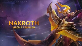 Skin Spotlight | Nakroth: Mecha Templar | Arena of Valor - TiMi