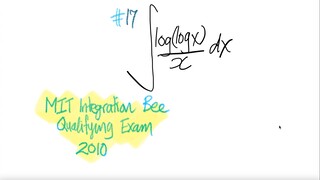 #17 2010 MIT Integration Bee Qualifying Exam