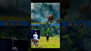 jurassic world 2 movie behind the scenes 🎬