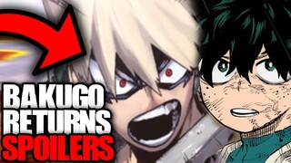 BAKUGO RETURNS / My Hero Academia Chapter 318 Spoilers