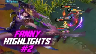 FANNY HIGHLIGHTS #2 - RANKED GAMEPLAY - MOBILE LEGENDS