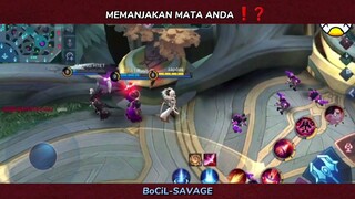 MEMANJAKAN MATA ANDA ❗ KOMPILASI MOMEN SAVAGE MANIAC MOBILE LEGEND 🔥