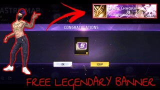 FREE LEGENDARY BANNER 😲🔥 5TH ANNIVERSARY | FREE FIRE MAX