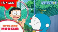 [Vietsub] doraemon Tập 666 - ngủ để tạo ra điện - mắt kính kiểm tra lòng dũng cảm [bản vietsub]