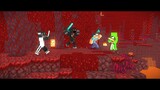 Dream Nether Fight - Minecraft ManHunt Animation