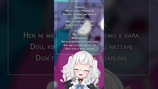 NYANYI BARENG OVERDOSE (piano version) #shorts #overdose #vtuber