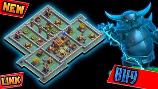 New BH9 2022 With Replay | New Best Builder Base 9 With Copy Link | Clash Of Clans