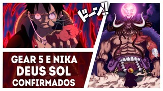 GEAR 5 E NIKA DEUS SOL CONFIRMADOS - A NATUREZA DA FRUTA DE LUFFY E O PODER DE KAIDO-ONE PIECE 1042