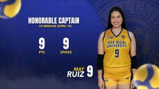 NCAA '99 | JRU VS LETRAN | Women's Volleyball