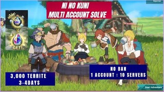 Ni no Kuni Multi Account Solve! Farm  3,000 Territe ( Tagalog )